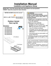 Hearth & Home OD-3TRIPI30-N/P Installation Manual