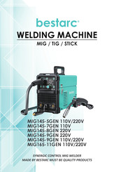Bestarc MIG145-9GEN 220V Manual