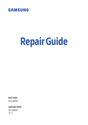 Samsung VCA-SAE903 Repair Manual