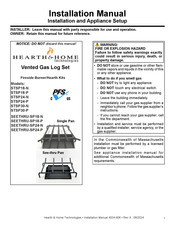 Hearth & Home SEETHRU-SP24-P Installation Manual