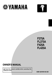 Yamaha F375A Owner's Manual