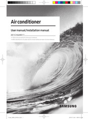 Samsung AR C HGAWK User's Manual & Installation Manual