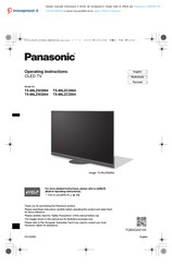 Panasonic TX-65LZC2004 Operating Instructions Manual