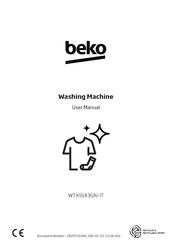 Beko WTX91436AI-IT User Manual