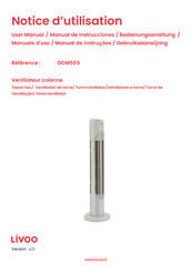 Livoo DOM509 Manual