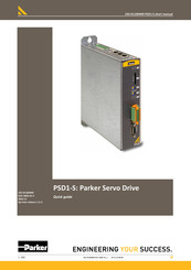 Parker PSD1-SW1300 Quick Manual