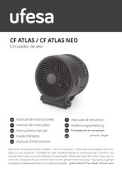 UFESA CF ATLAS Instruction Manual