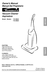 Kenmore 116.36622 Owner's Manual