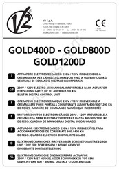 V2 GOLD1200D Series Manual