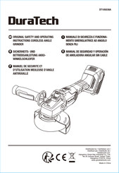 Duratech DT105038A Safety And Operating Instructions Manual