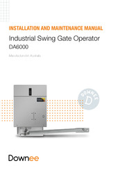 Downee DA6000D Installation And Maintenance Manual