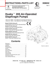Graco Husky Kynar D150 Series Instructions Manual