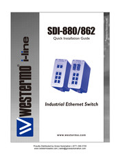 Westermo i-line SDI-862-MM-SC2 Manual