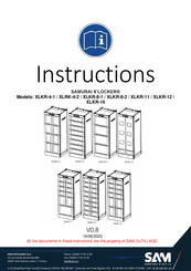 SAM Outillage SAMURAI X'LOCKER XLKR-8-2 Instructions Manual