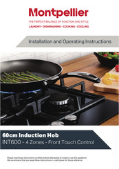 montpellier INT600 Installation And Operating Instructions Manual