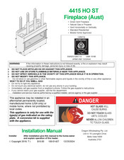 Lopi 4415 HO Installation Manual