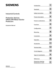 Siemens SIRIUS 3RV1 Equipment Manual