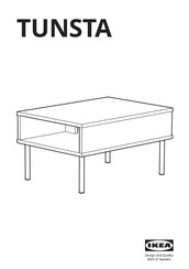 IKEA TUNSTA Manual