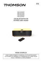 THOMSON MIC200IBT Operating Instructions Manual