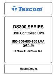 Tescom DS300C User Manual
