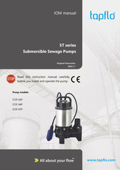 TapFlo ST2F-04P Iom Manual