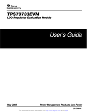 Texas Instruments TPS79733EVM User Manual