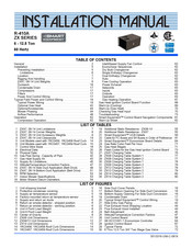 York ZXG08 Installation Manual