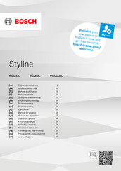 Bosch Styline TKA865 Series Information For Use