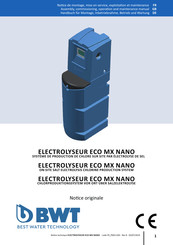 BWT Electrolyseur ECO MX Nano Assembly, Commissioning, Operation And Maintenance Manual