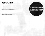 Sharp EL-6690A Operation Manual