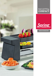 Spring RACLETTE4 COMPACT Operating Instructions Manual