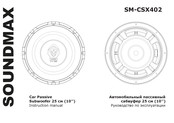 SoundMax SM-CSX402 Instruction Manual