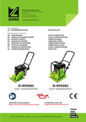 ZIPPER MASCHINEN ZI-RPE90C User Manual