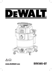 DeWalt DXV38S-QT Original Instructions Manual