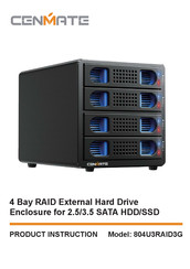 cenmate 804U3RAID3G Product Instruction