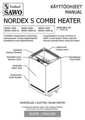Sawo NORDEX S NRNSC-60NS-BL Manual