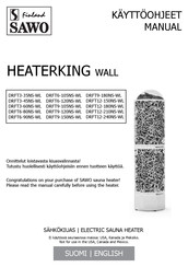 Sawo HEATERKING DRFT3-35NS-WL Manual