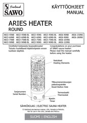 Sawo ARIES ARI3-60NS-BL Manual