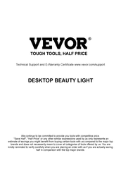 VEVOR HQ-75X Manual