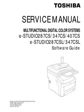 Toshiba e-STUDIO407CS Serie Service Manual