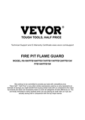 VEVOR FFb18 Manual