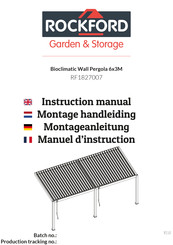 Rockford Fosgate RF1827007 Instruction Manual