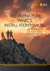 REC ALPHA REC420AA Installation Manual