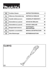 Makita CL001G Instruction Manual