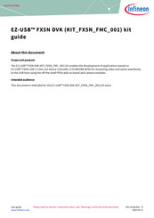 Infineon Technologies KIT FX5N FMC 001 Kit Manual
