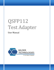 Wilder Technologies QSFP112-TPA2.4-MCB-R User Manual