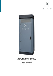 XOLTA BAT-80 AC User Manual