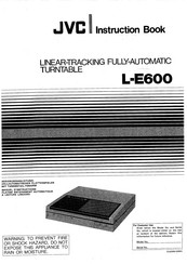 JVC L-E600 Instruction Book