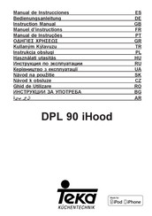 Teka DPL 90 iHood Instruction Manual