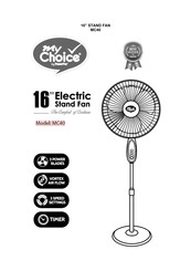 PowerPac My Choice MC40 Manual